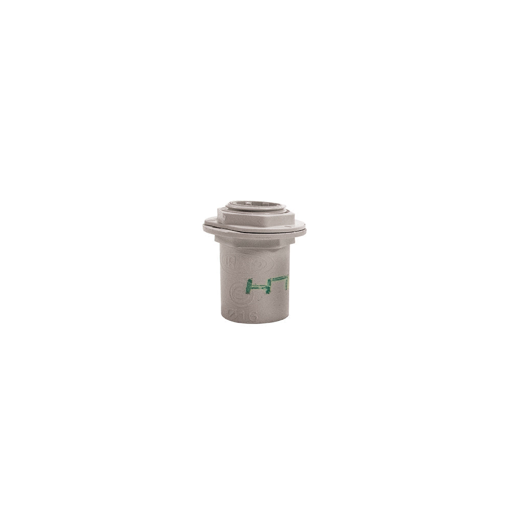 TERMINAL PARA TUBERÍA RÍGIDA 16MM GRIS LIBRE DE HALÓGENO