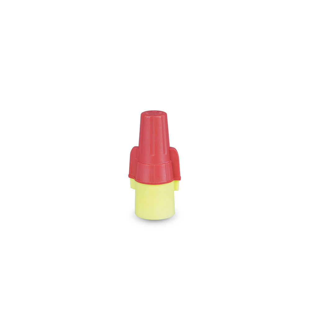 Conector Conico Doble Aislacion Ul Rojo-Amarillo 8-22 Awg Bolsa 25 Unidades