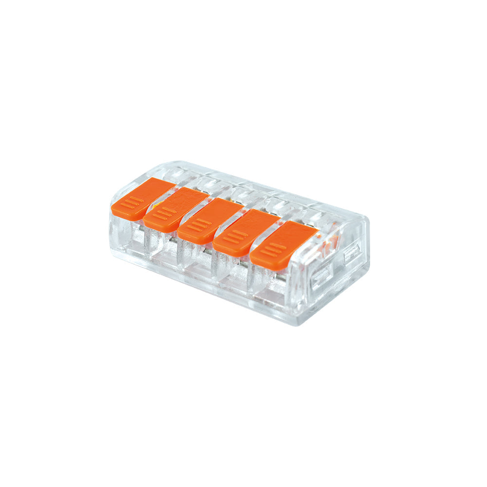 Conector de 1 polo 5 salida 0,5-4mm² 41A UL BL10