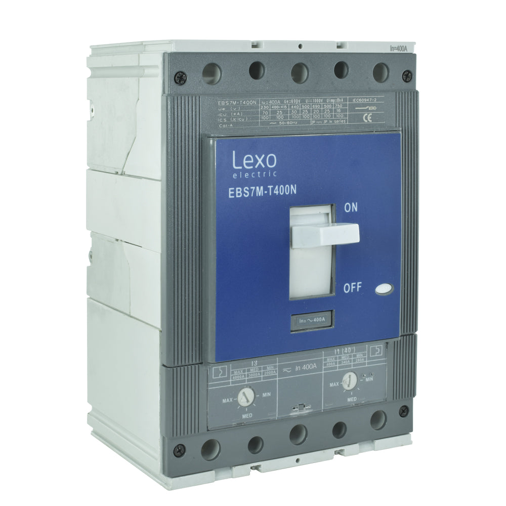 INTERRUPTOR CAJA MOLDEADA REGULABLE T400N 400A 35KA