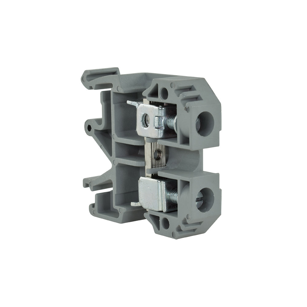 BORNE NYLON 0.2-10MM2 75A 800V 1 0/35 RIEL DIN