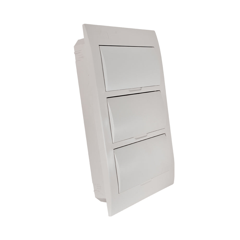 TABLERO EMBUTIDO 36 POLOS TAPA BLANCA LIBRE DE HALÓGENO IP41