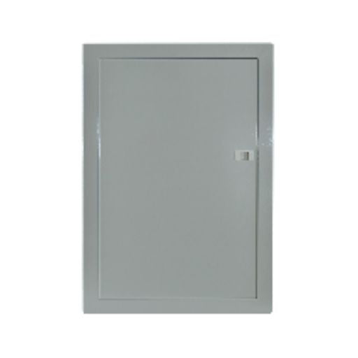 Tablero metalico embutido 45 modulos