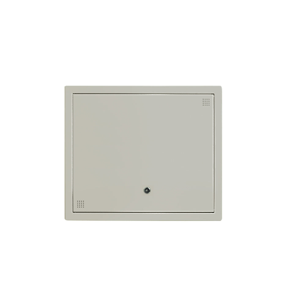 Caja metálico embutido PAU 400x300x80mm RAL 7035 NUEVO