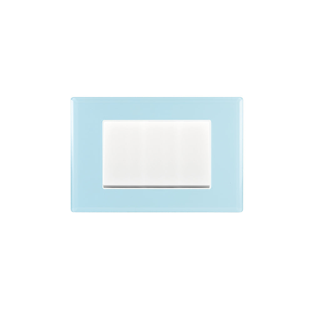 INTERRUPTOR SIMPLE CRYSTAL 9/12 TECLON 73 MM 10A 250V SKY ARMADO