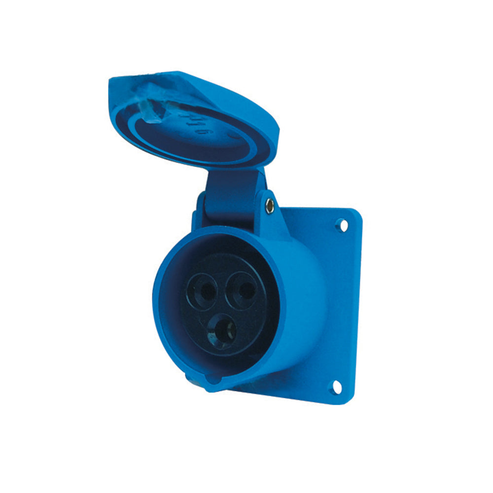 ENCHUFE HEMBRA EMBUTIDA 32A 2P+T 220V IP44