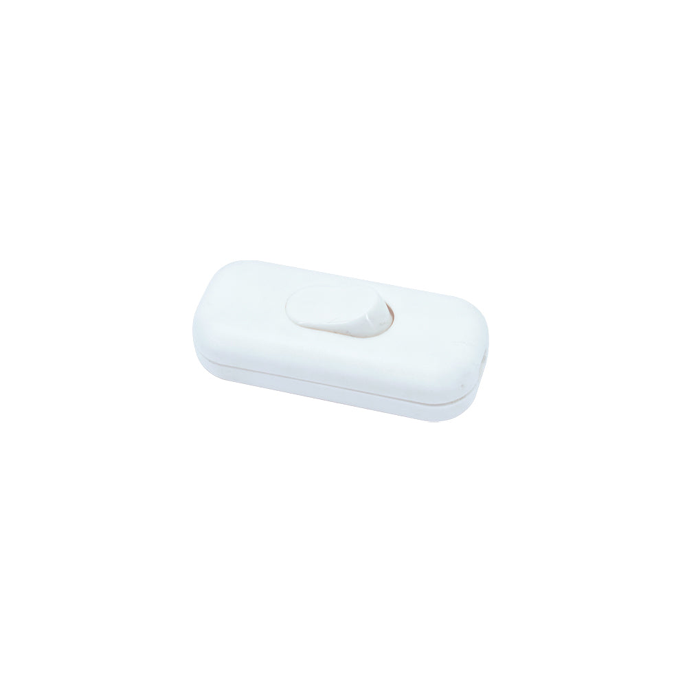 INTERRUPTOR LAMPARA 2X1A SWITCH ON/OFF BLANCO