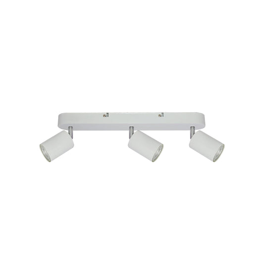 FOCO SOBREPUESTO DECO PLUS 3XGU10 COLOR BLANCO