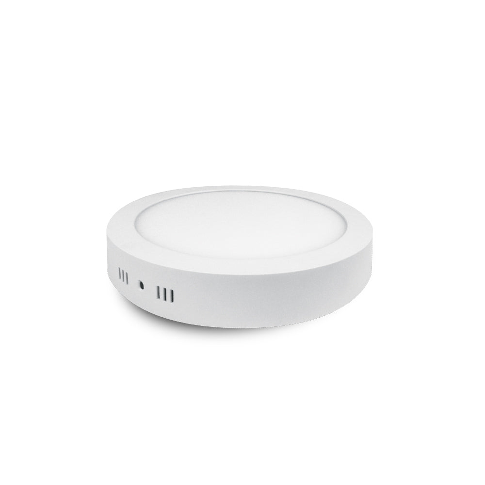 PANEL LED CIRCULAR SOBREPUESTO 12W 6500K BLANCO