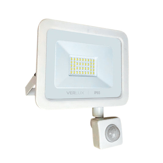 REFLECTOR LED 30W CON SENSOR BLANCO 6500K IP65