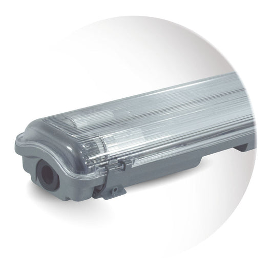 EQUIPO ESTANCO 2X10W CON TUBO LED 6500K