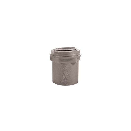 TERMINAL PARA TUBERÍA RÍGIDA 25 MM GRIS LIBRE DE HALÓGENO