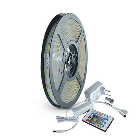 CINTA LED 5M RGB SMART TUYA 18W CON CONTROL REMOTO