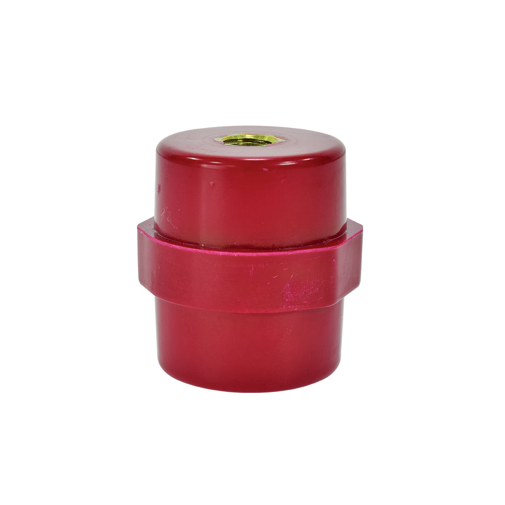 AISLADOR DE BARRIL M8 15KV 35X51MM ROJO