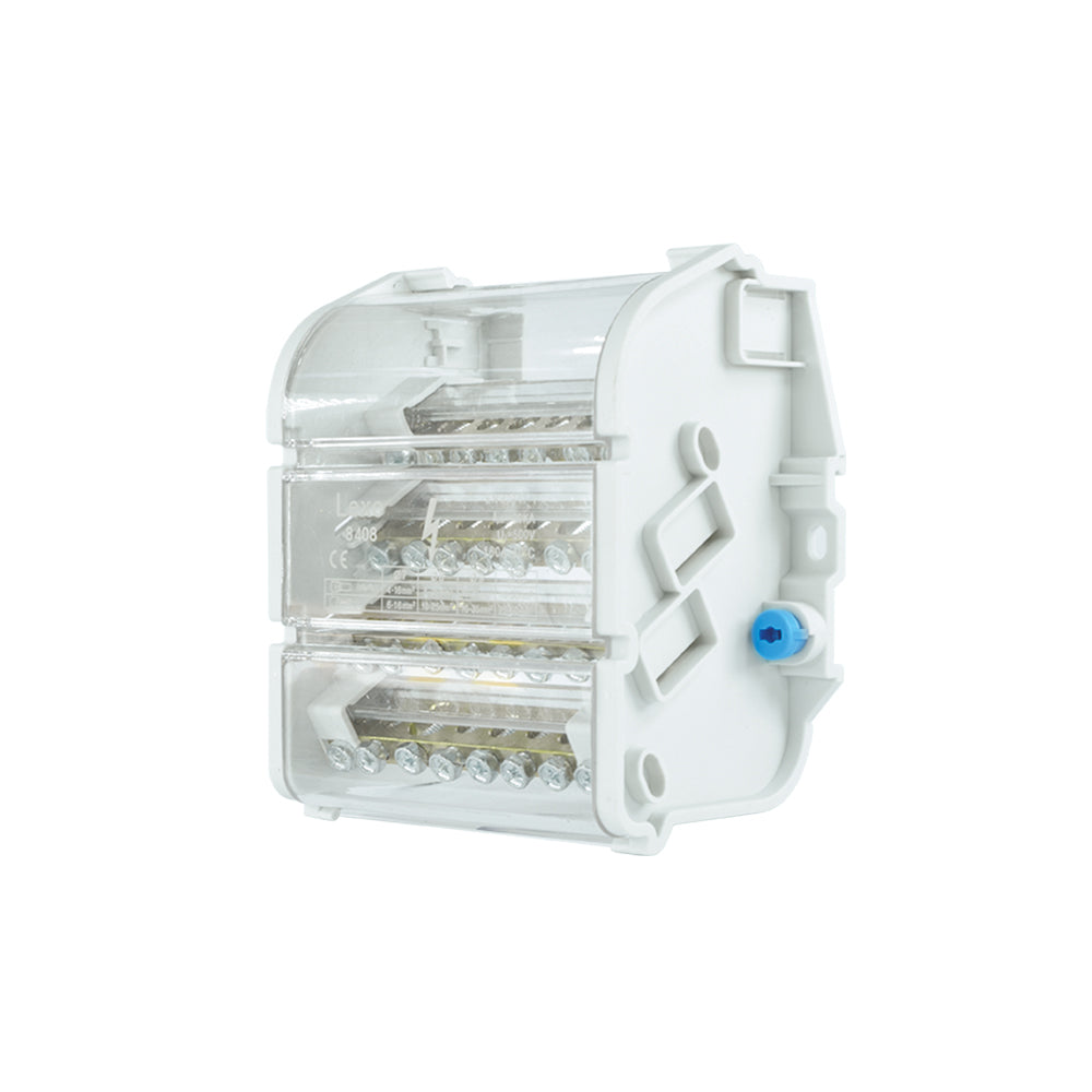 Barra repartidora tetrapolar 8 polos 160A