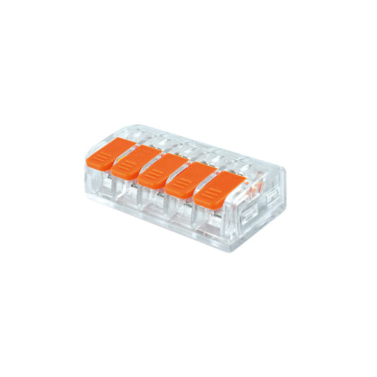 Conector de 1 polo 5 salida 0,5-4mm² 41A UL BL10