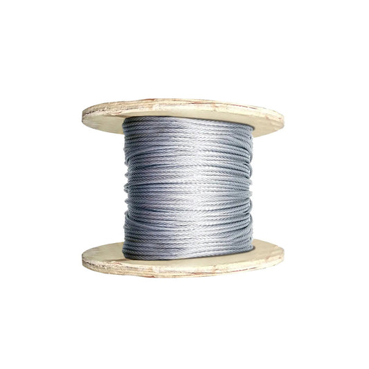 CABLE DE ACERO 3/8 7H GRADO EHS ASTM