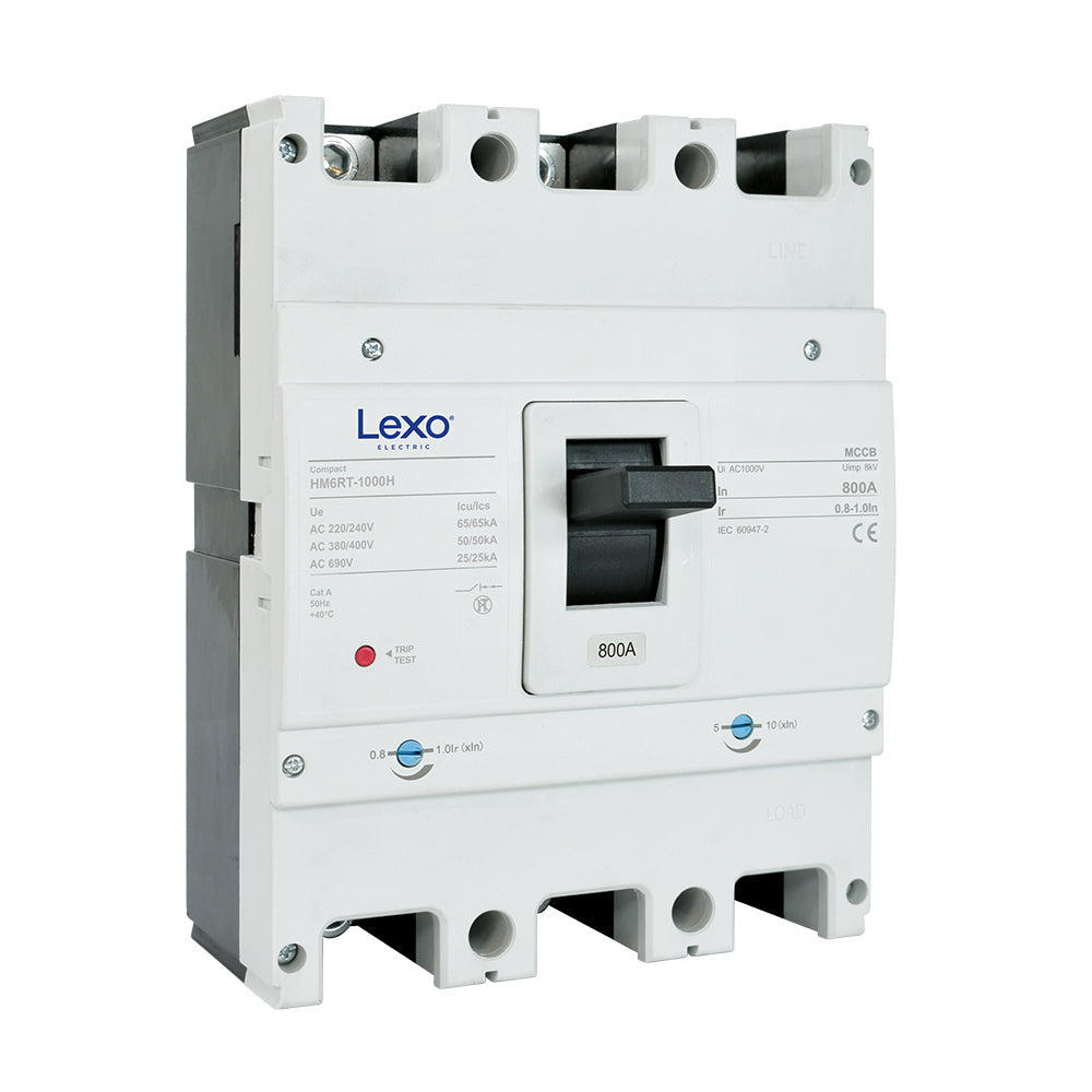 Interruptor caja moldeada regulable LEXO 3P 800A 50KA