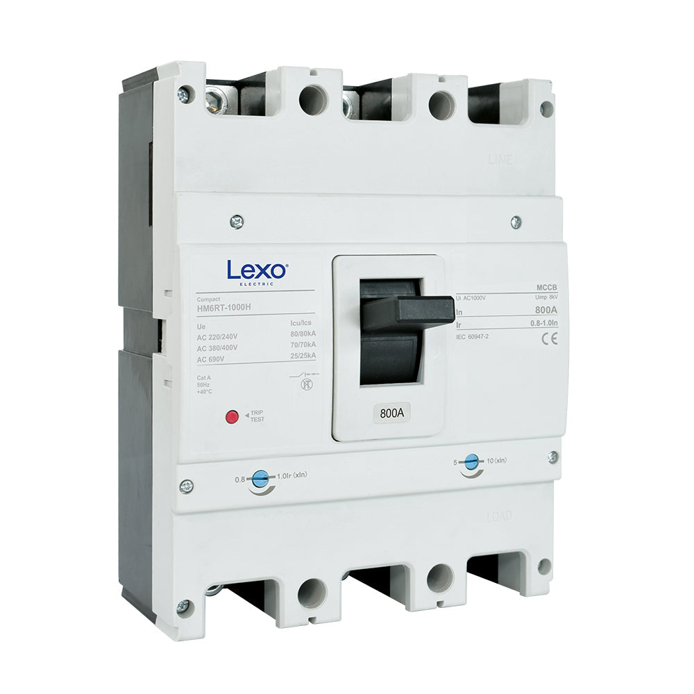 Interruptor caja moldeada regulable LEXO 3P 800A 70KA