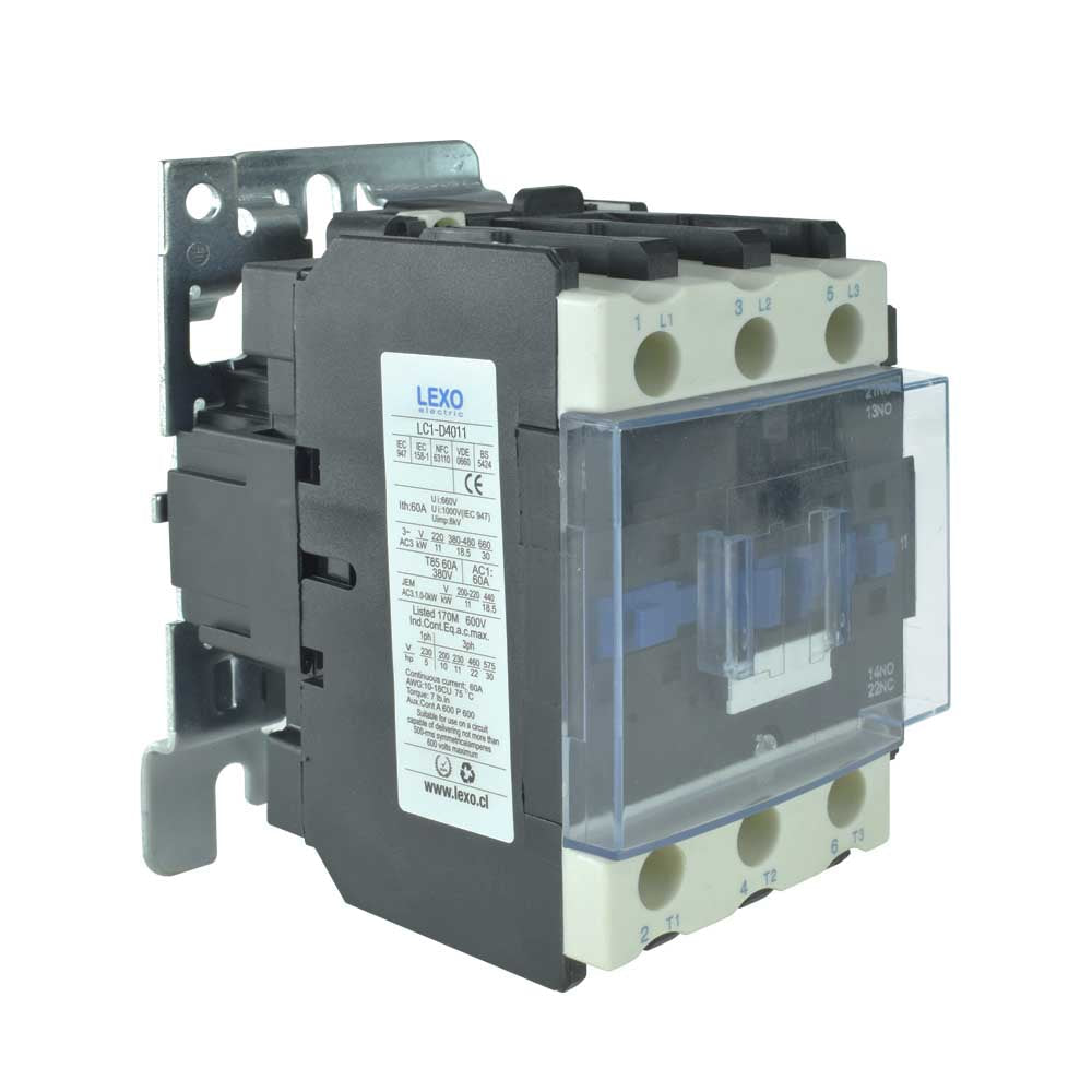 CONTACTOR D4010M7 40A 1NO+1NC