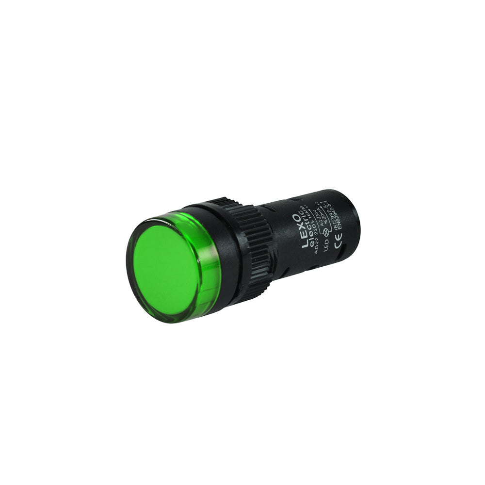 LUZ PILOTO LED VERDE AD22-22DS 16MM