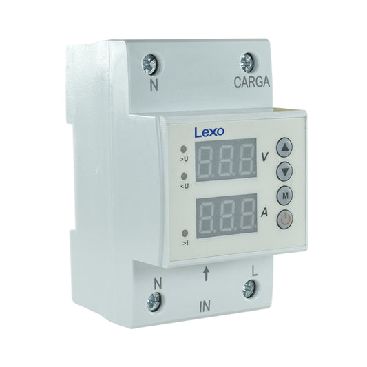 RELÉ PROTECTOR DE VOLTAJE/CORRIENTE 220V AC
