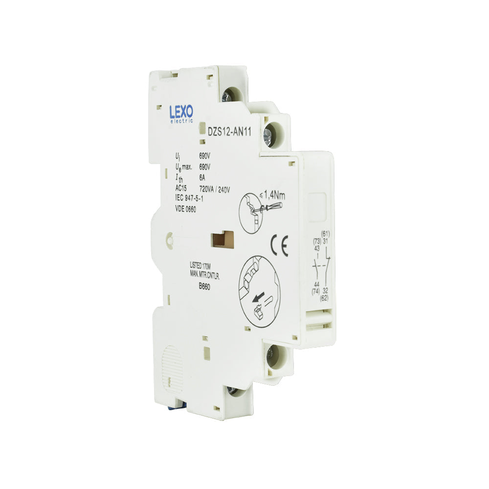 CONTACTOR AUXILIAR GUARDAMOTOR 1NA+1NC AN-11