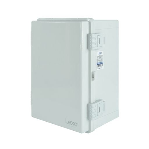Gabinete plastico sobrepuesto tapa transparente 300X400X180 IP65