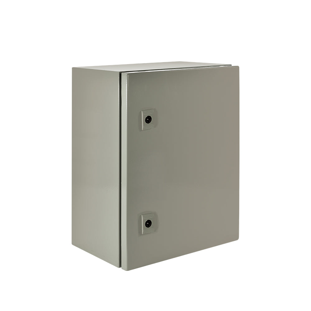 Gabinete metálico IP65, 1 puerta, 500x400x200mm.  RAL 7035 NUEVO