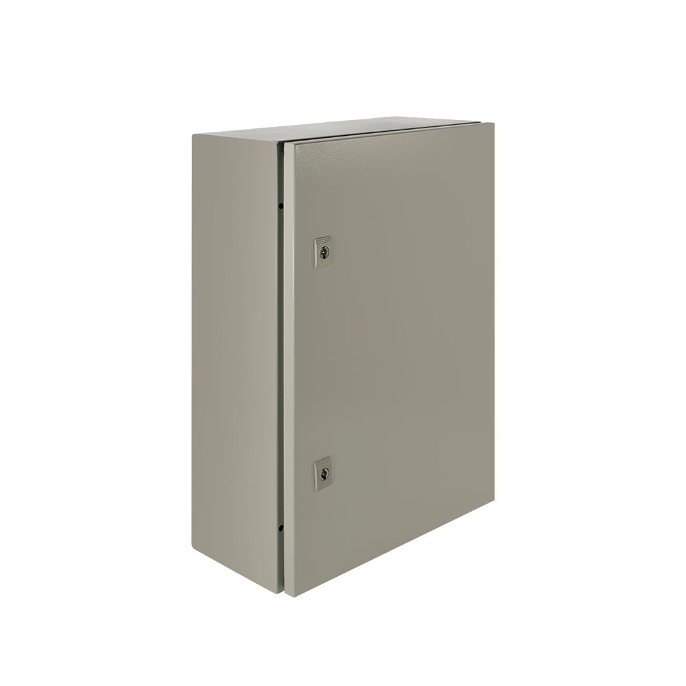 Gabinete metálico IP65, 2 puertas, 600x400x200mm.  RAL 7035 NUEVO