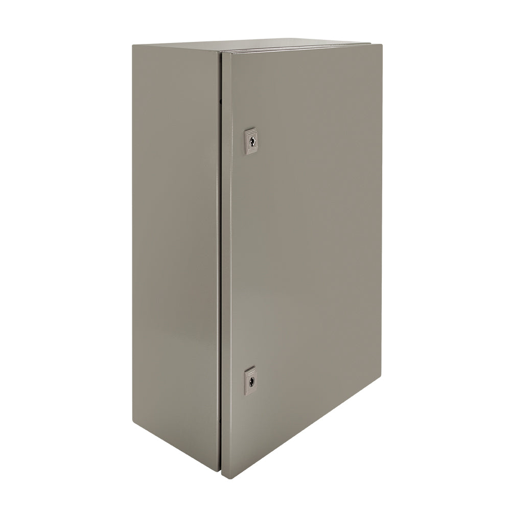 Gabinete metálico IP65, 2 puertas, 1.200x800x250mm.  RAL 7035 NUEVO