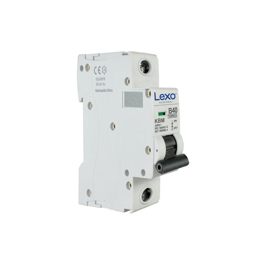 Interruptor automático 1X40A curva B 15kA