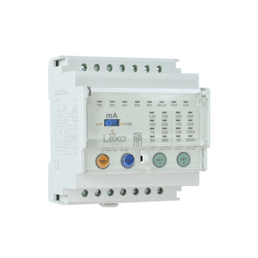 Rele Diferencial Tipo Ac Ajustable Tetrapolar 30Ma A 30A