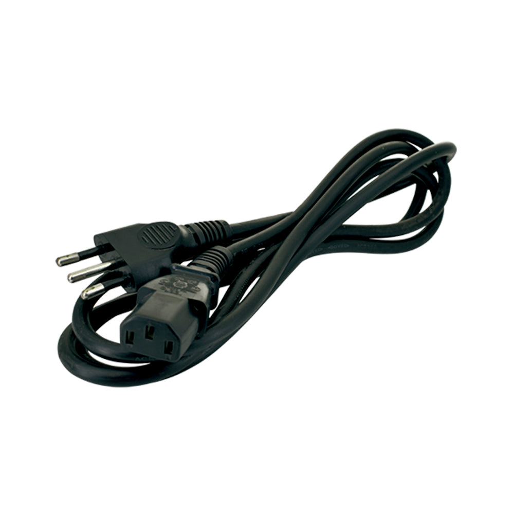 CABLE FUENTE DE PODER MULTIPLES USOS 1.8MTS NEGRO